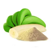 Banana unripe powder